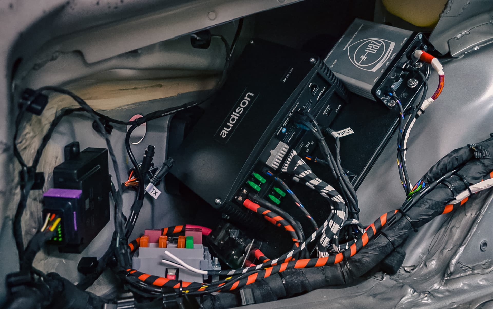 Car stereo installation